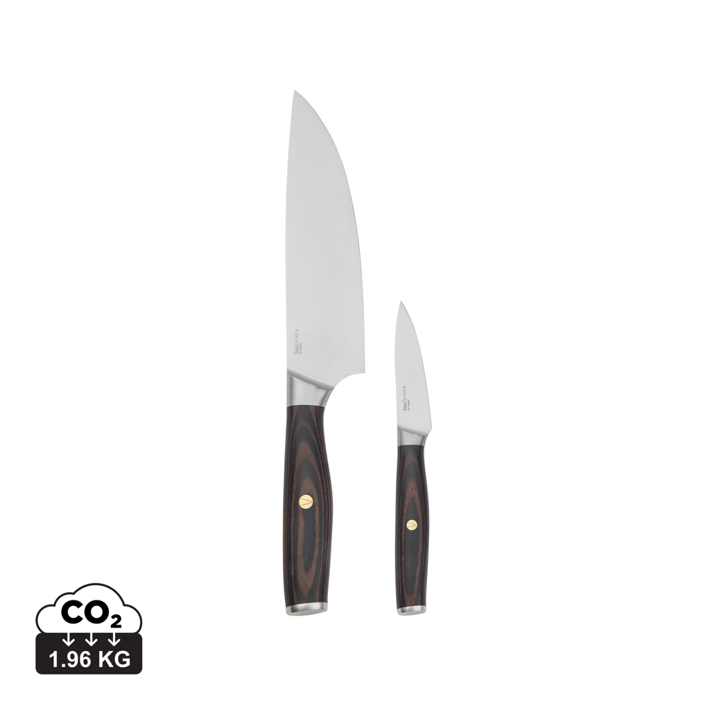 Set du chef à personnaliser en acier RCS Tara VINGA Acier et Noir